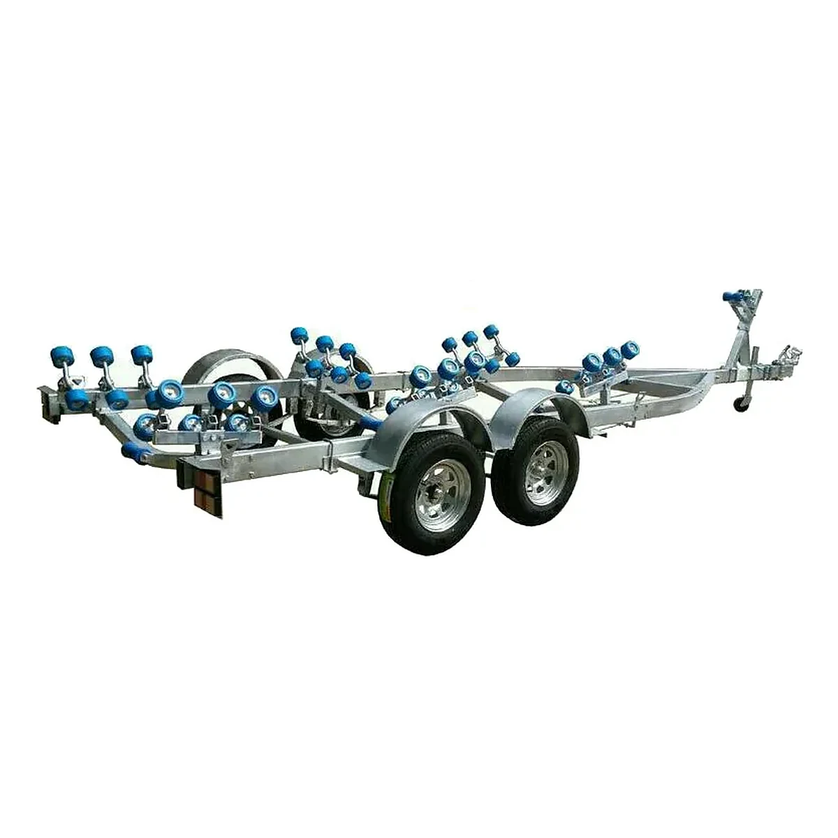 TR770 double axle galvanized boat trailer